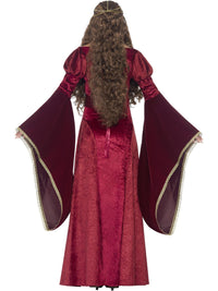 MEDIEVAL QUEEN DELUXE COSTUME, ADULT - L - Side