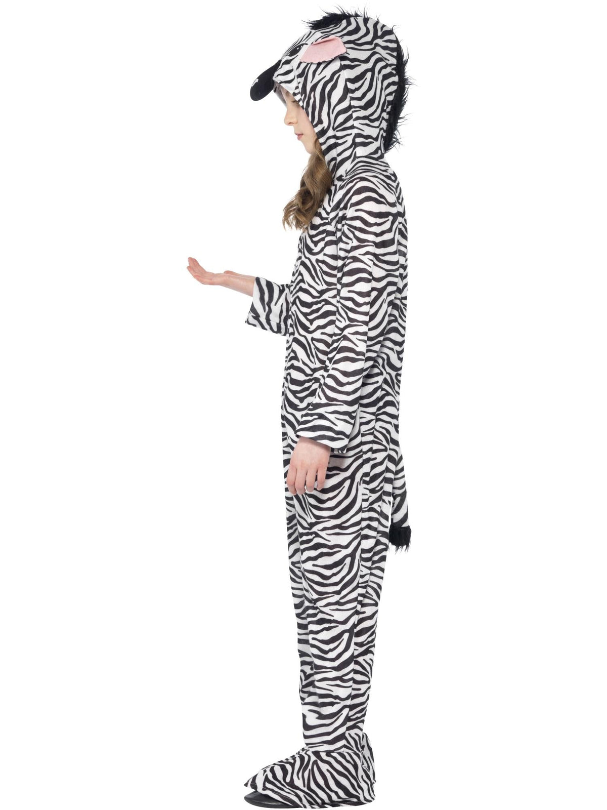 ZEBRA ONESIE COSTUME, CHILD - Back