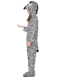 ZEBRA ONESIE COSTUME, CHILD - Back