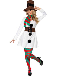 MISS SNOWMAN COSTUME, ADULT - Packaging