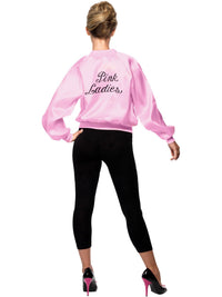 GREASE PINK LADIES JACKET, ADULT - Side