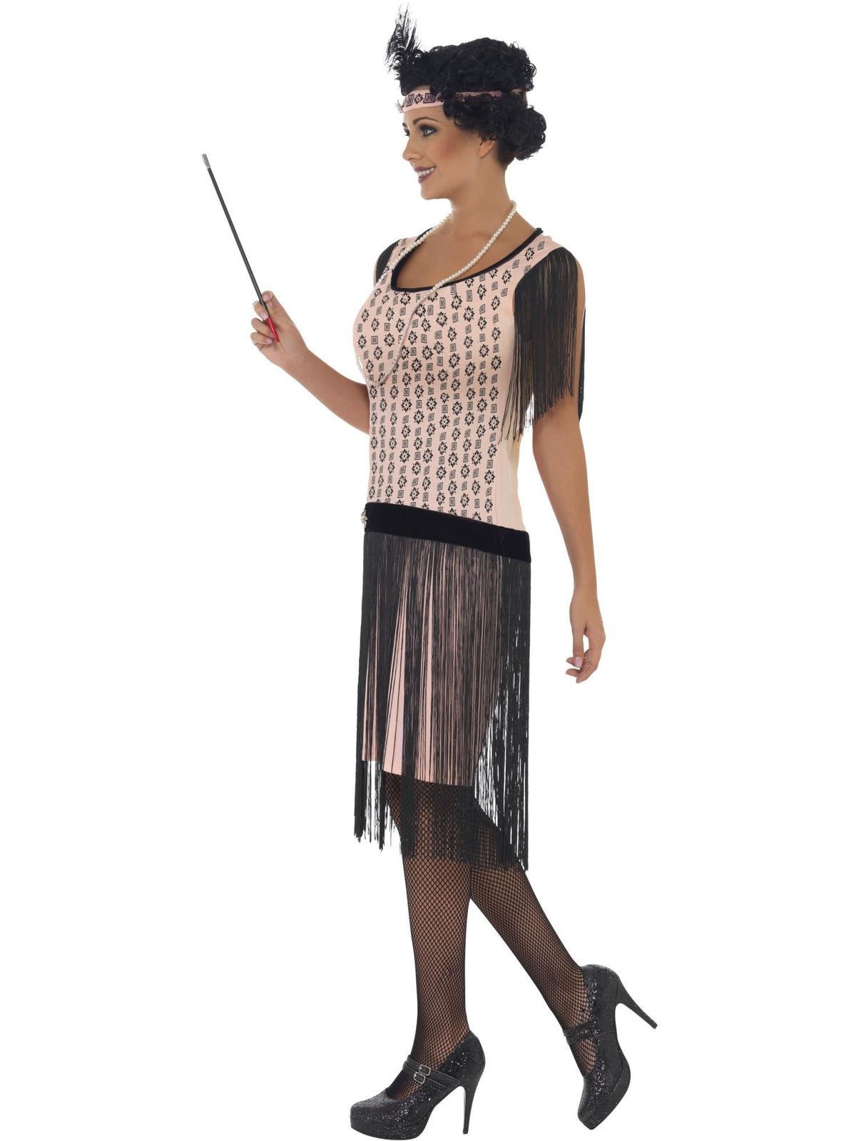 FLAPPER 1920'S COSTUME, ADULT - L - Back