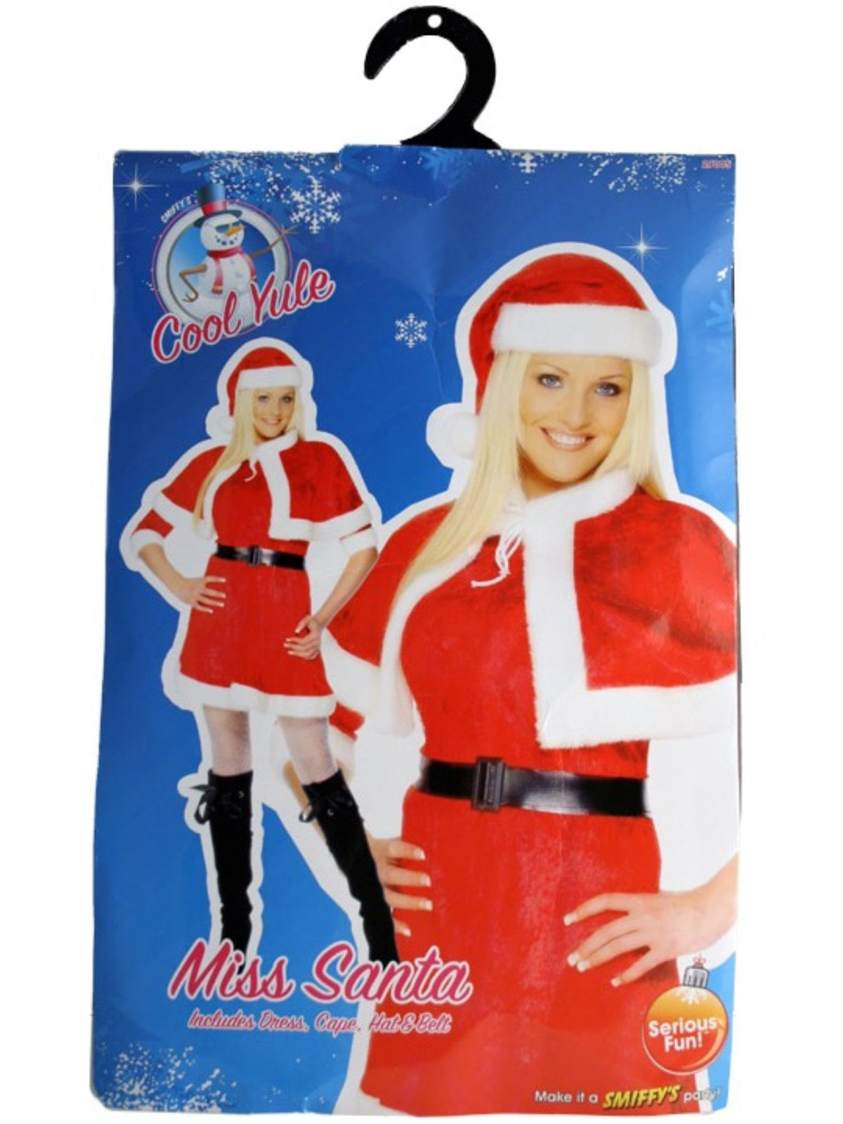 MISS SANTA DELUXE COSTUME, ADULT