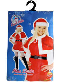 MISS SANTA DELUXE COSTUME, ADULT