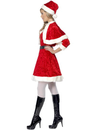 MISS SANTA DELUXE COSTUME, ADULT - Back