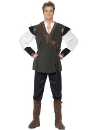 ROBIN HOOD COSTUME, ADULT - L - Front