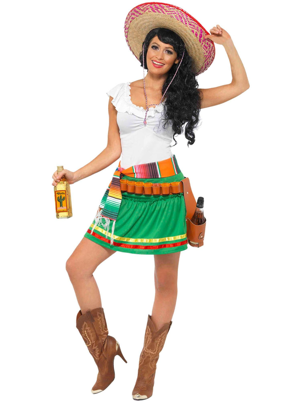 TEQUILA SHOOTER GIRL COSTUME, ADULT - Packaging