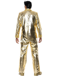 ELVIS GOLD COSTUME, ADULT - M - Side