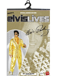 ELVIS GOLD COSTUME, ADULT - M