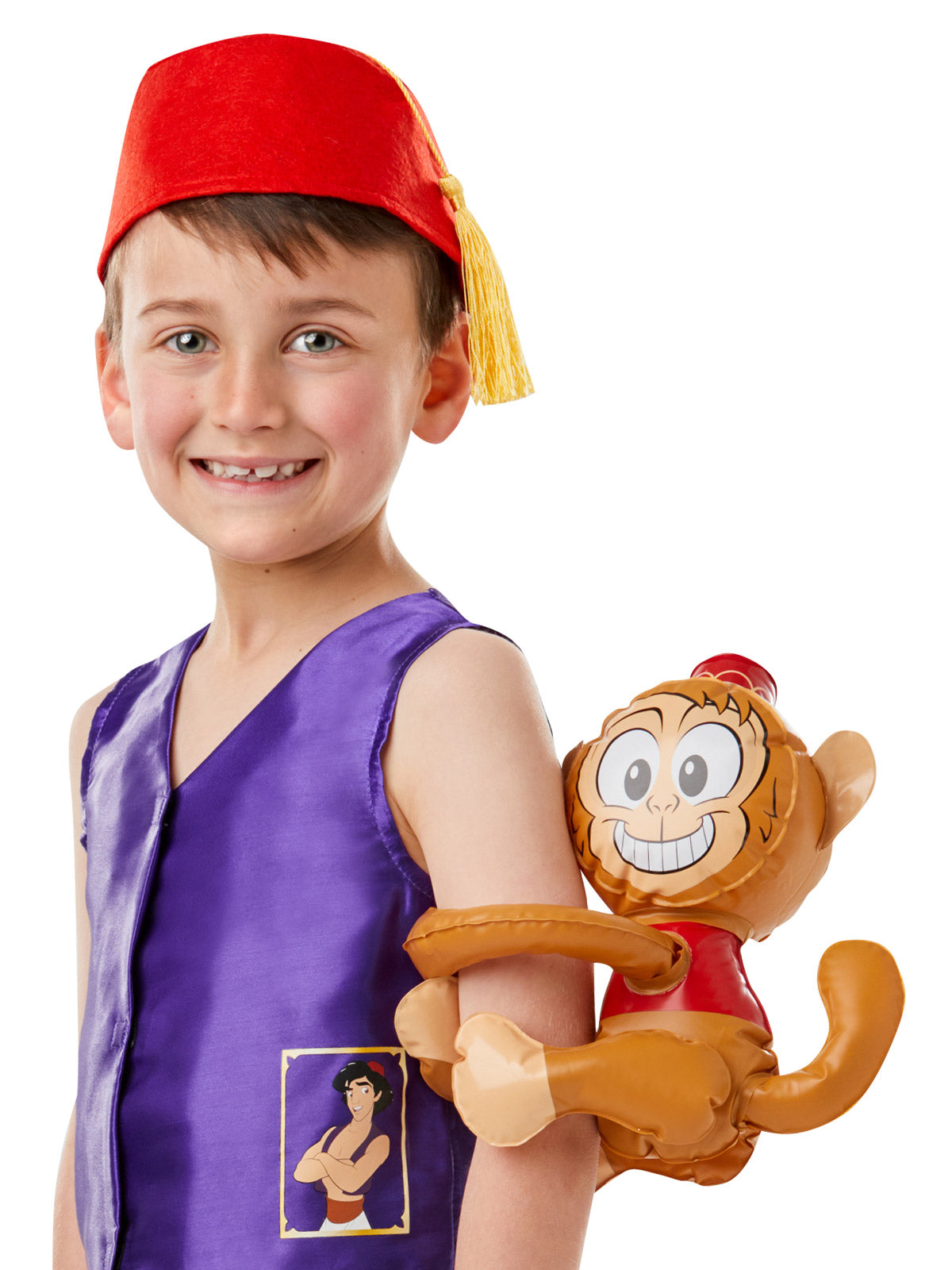ALADDIN DELUXE COSTUME, CHILD - Back
