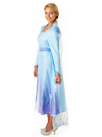 ELSA DELUXE FROZEN 2 COSTUME, ADULT - Side