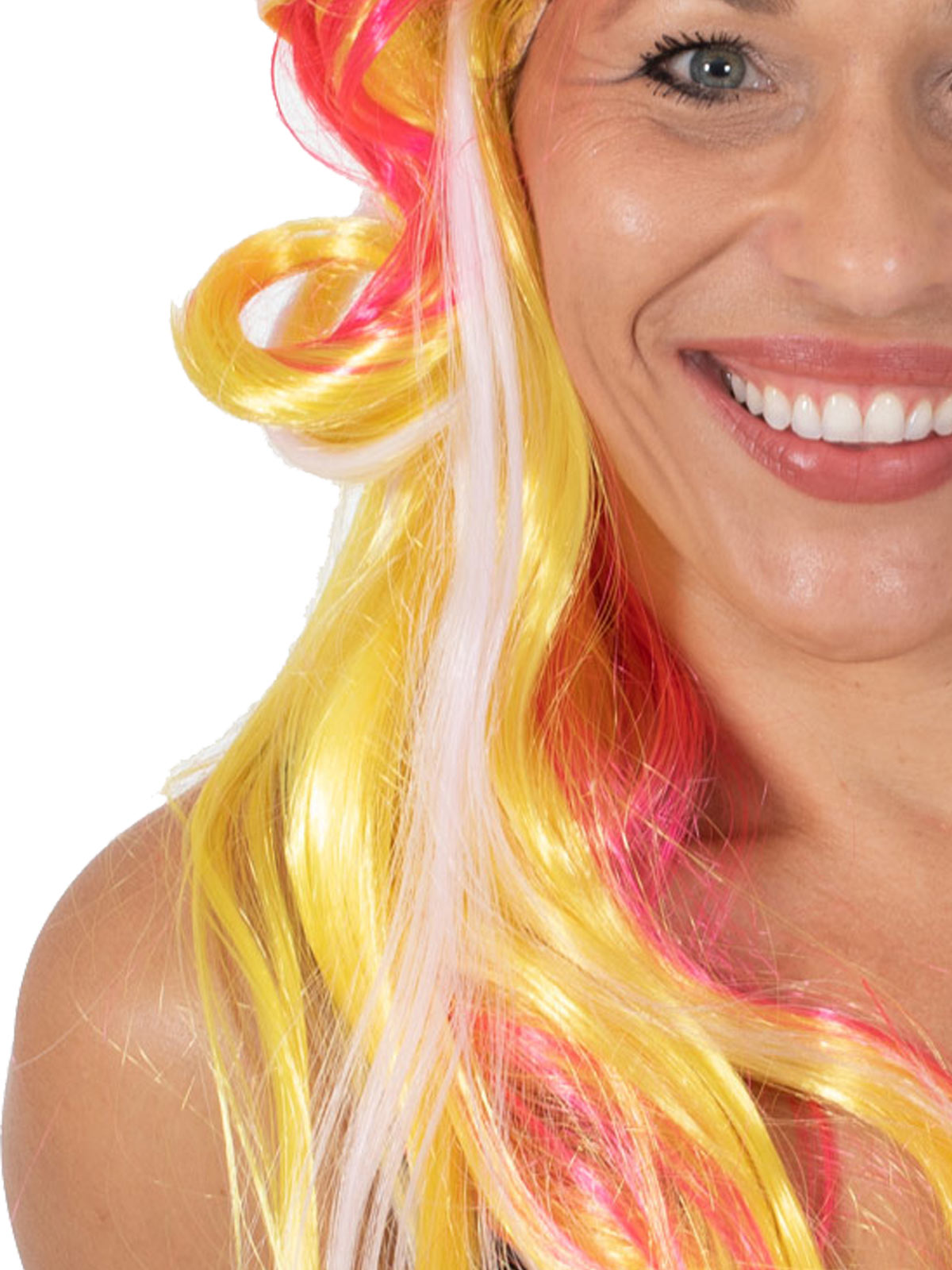 UV SUNNY HAIR WIG - ADULT - Back