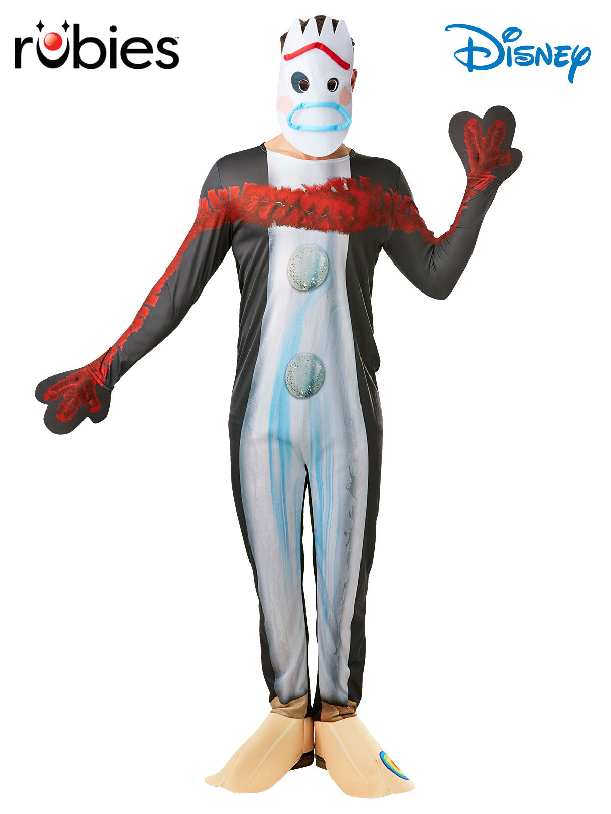 FORKY TOY STORY COSTUME, ADULT - Back