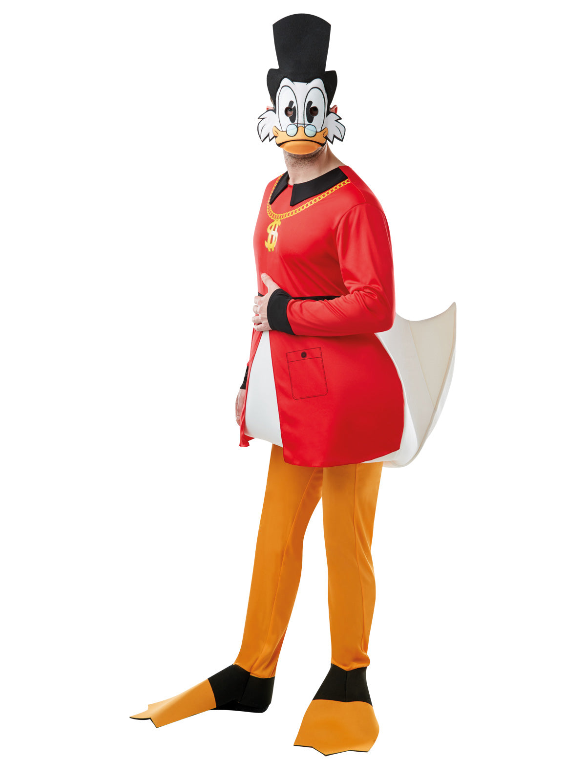 SCROOGE MCDUCK DELUXE COSTUME, ADULT - Back
