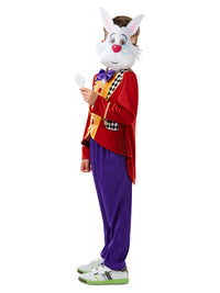 WHITE RABBIT ALICE IN WONDERLAND COSTUME, CHILD - Back