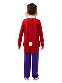 WHITE RABBIT ALICE IN WONDERLAND COSTUME, CHILD - Side