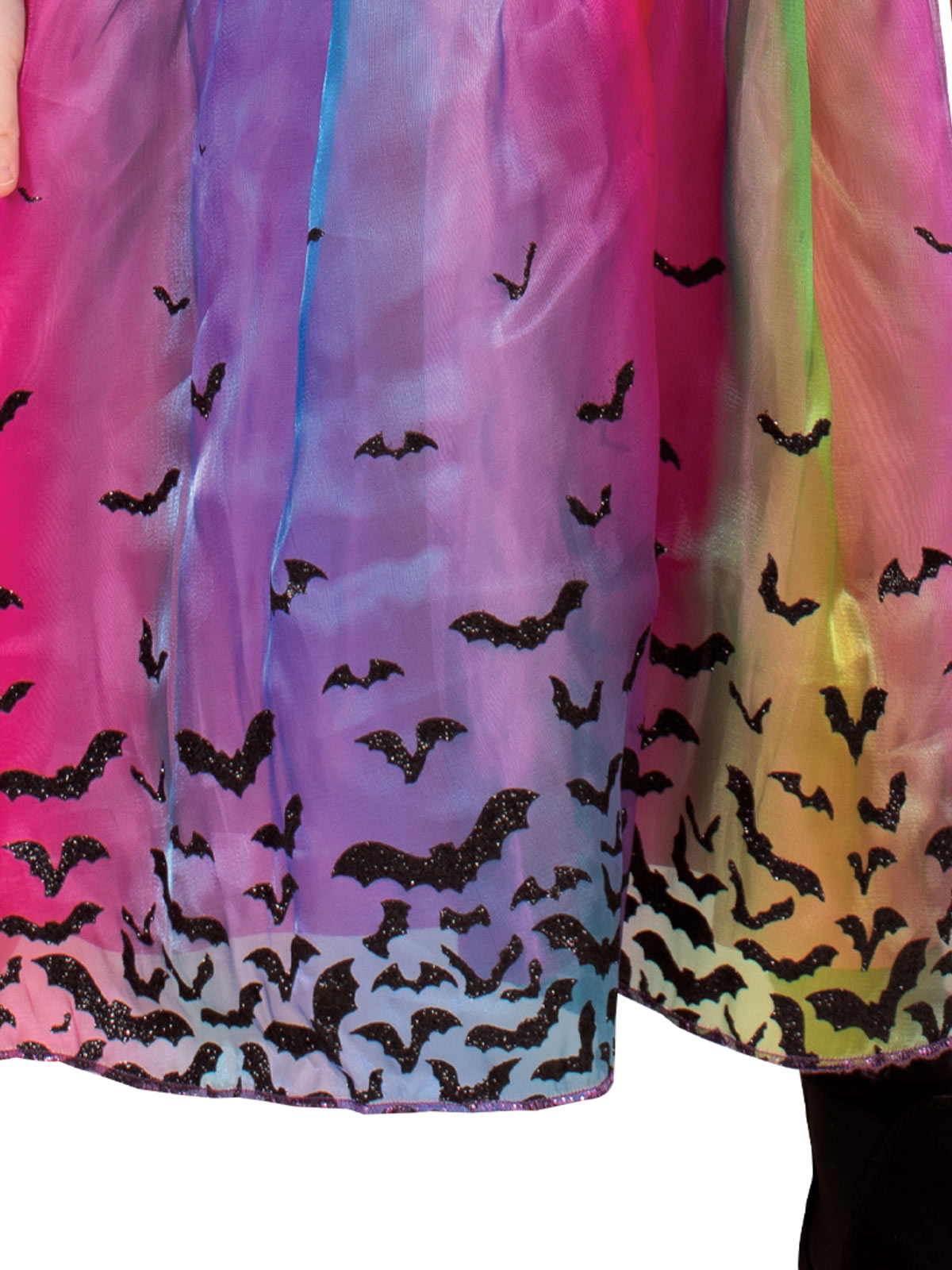 RAINBOW COLOUR MAGIC WITCH DELUXE COSTUME, CHILD - Packaging