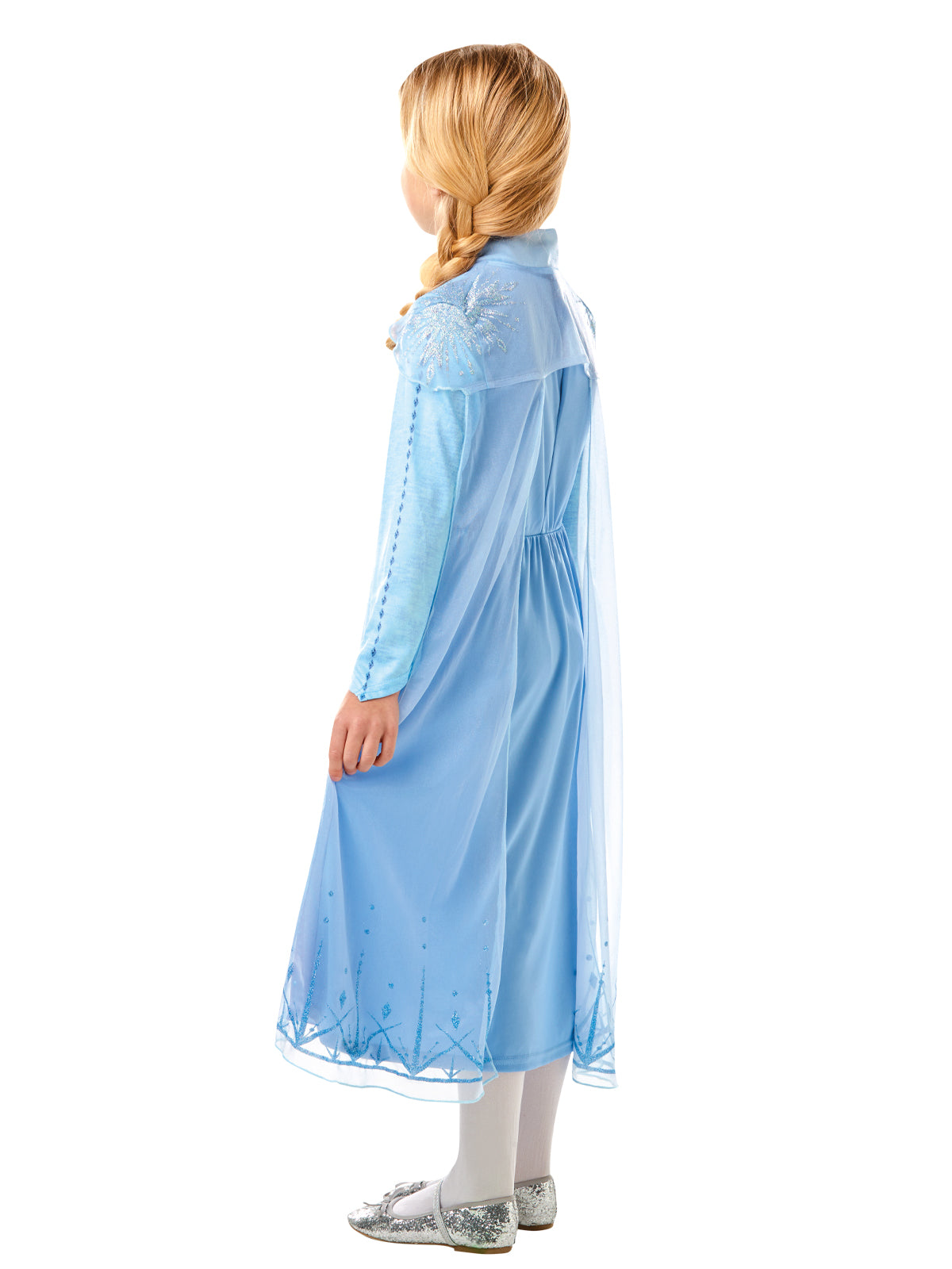 ELSA FROZEN 2 COSTUME, CHILD - M - Back