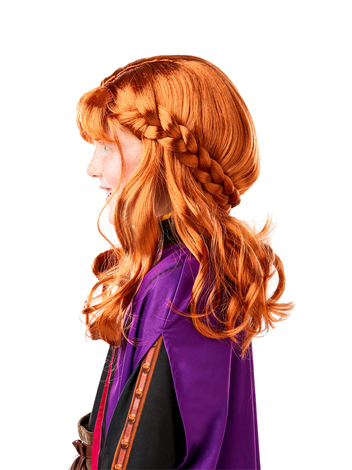 ANNA FROZEN 2 WIG - CHILD - Side