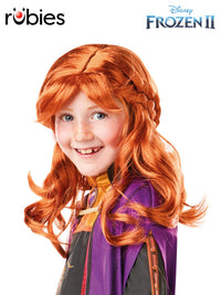 ANNA FROZEN 2 WIG - CHILD - Front