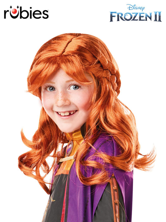 ANNA FROZEN 2 WIG - CHILD - Front