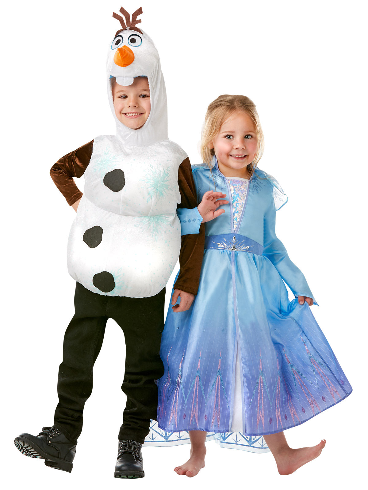 OLAF FROZEN 2 COSTUME TOP, CHILD - Side