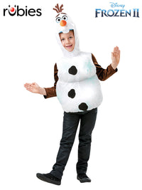 OLAF FROZEN 2 COSTUME TOP, CHILD - Front