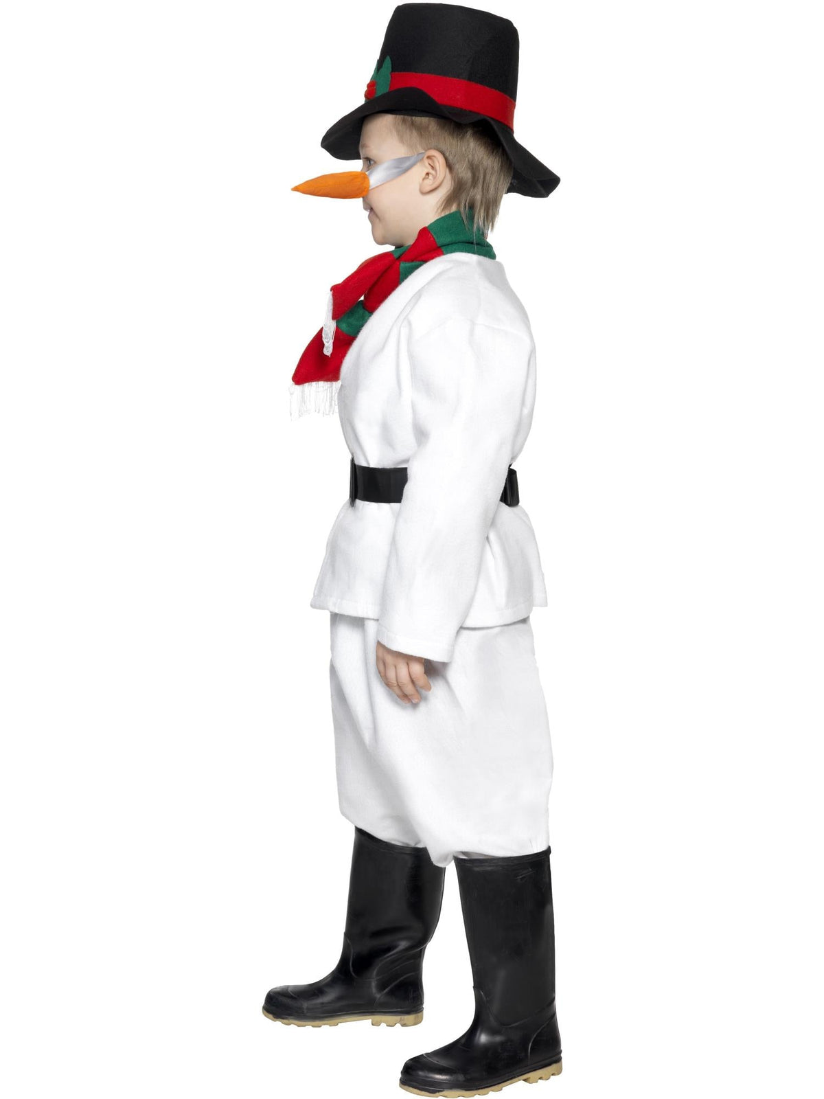 SNOWMAN COSTUME, CHILD - L - Side