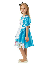 ALICE IN WONDERLAND DELUXE COSTUME, CHILD - Side
