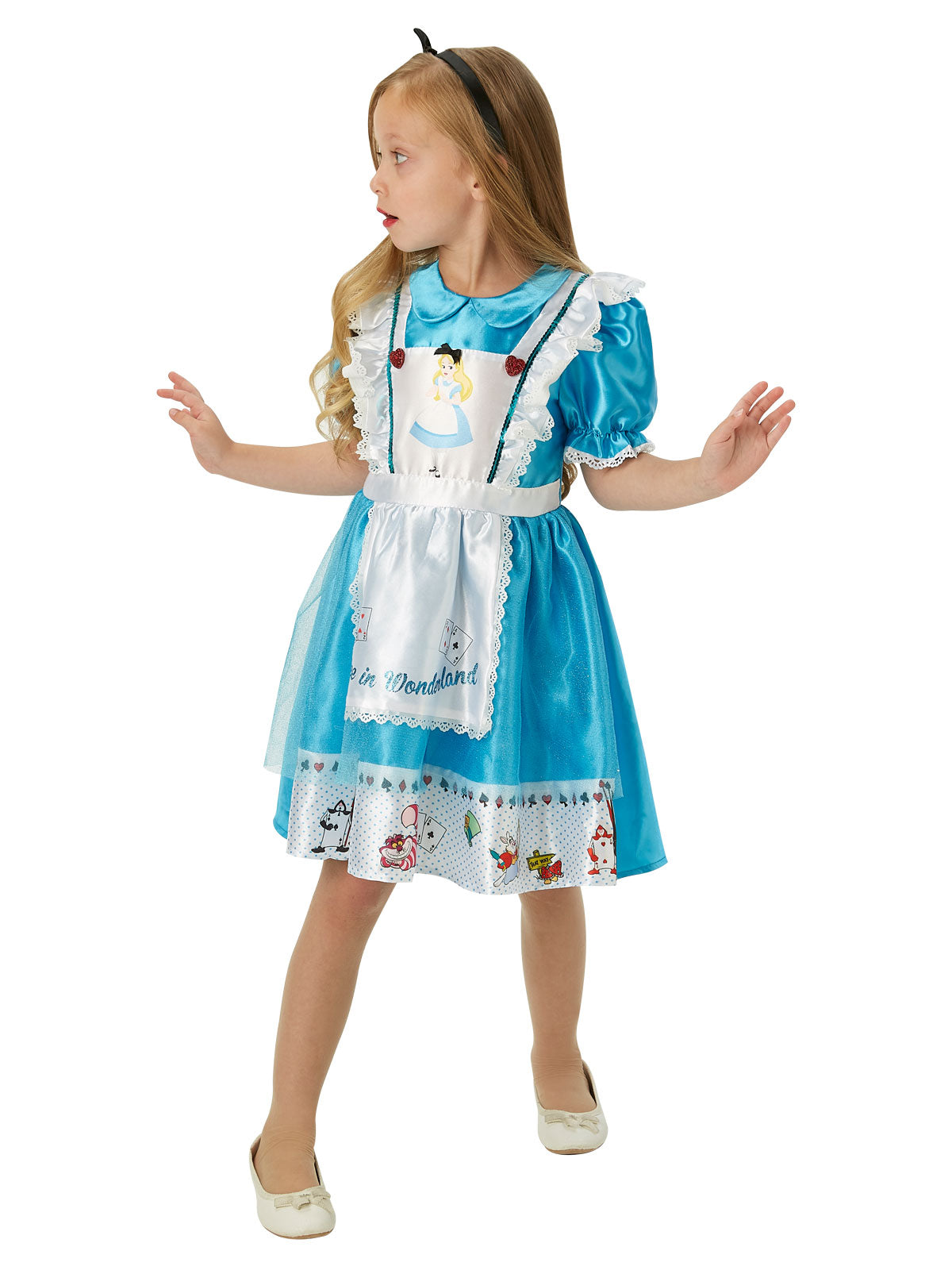 ALICE IN WONDERLAND DELUXE COSTUME, CHILD - Packaging