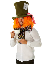 MAD HATTER ACCESSORY SET, ADULT - ONE SIZE - Back