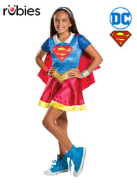 SUPERGIRL DC SUPERHERO GIRLS CLASSIC, CHILD - Front