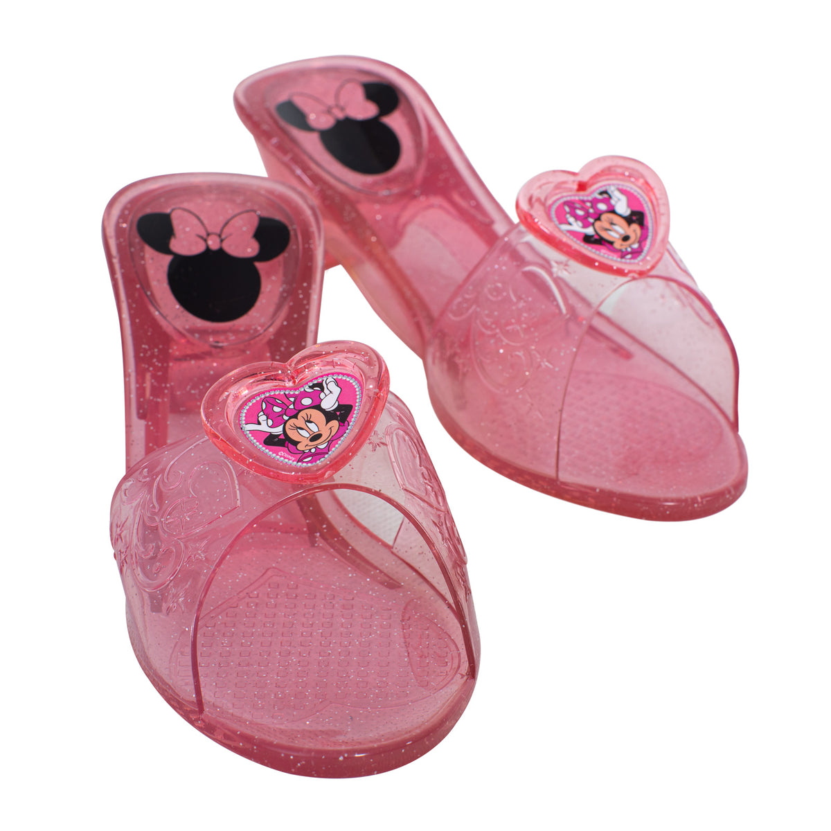 MINNIE MOUSE PINK JELLY SHOES - CHILD - 3 Plus - Side