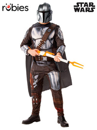 MANDALORIAN DELUXE COSTUME, ADULT - Front