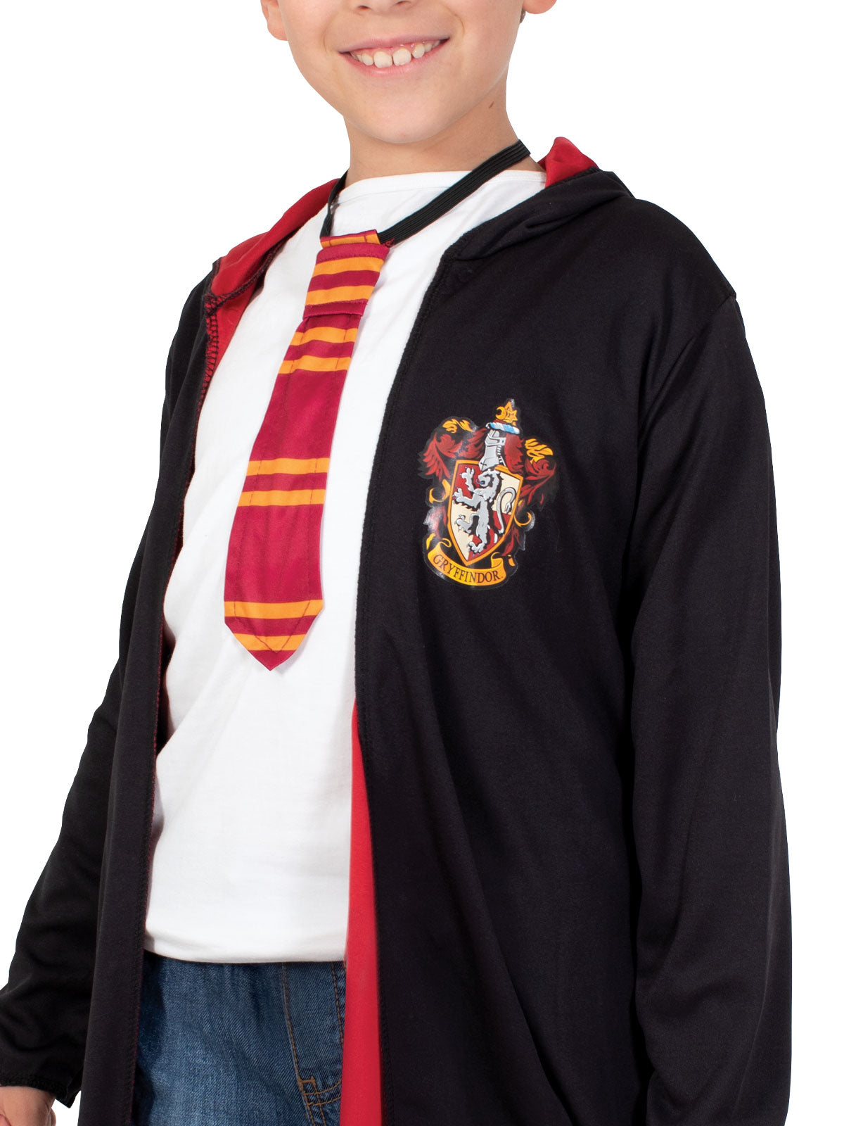 HARRY POTTER HOODED ROBE &amp; TIE SET, CHILD - Back