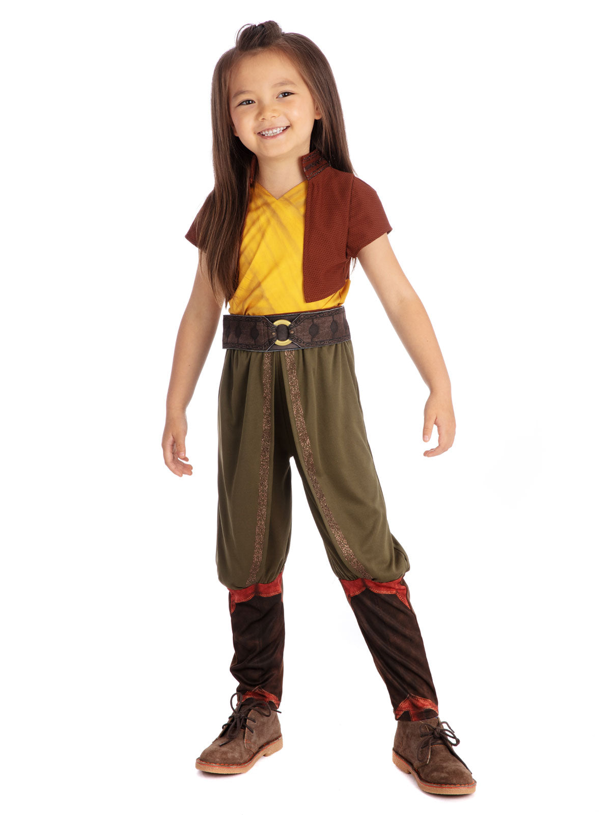 RAYA DELUXE NINJA COSTUME, CHILD - 3-4 YRS - Back