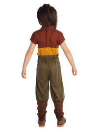 RAYA DELUXE NINJA COSTUME, CHILD - 3-4 YRS - Side