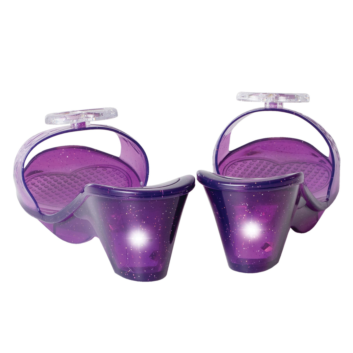 RAPUNZEL LIGHT UP JELLY SHOES, CHILD - 3 Plus - Back