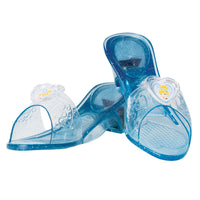 CINDERELLA LIGHT UP JELLY SHOES, CHILD - 3 Plus - Side