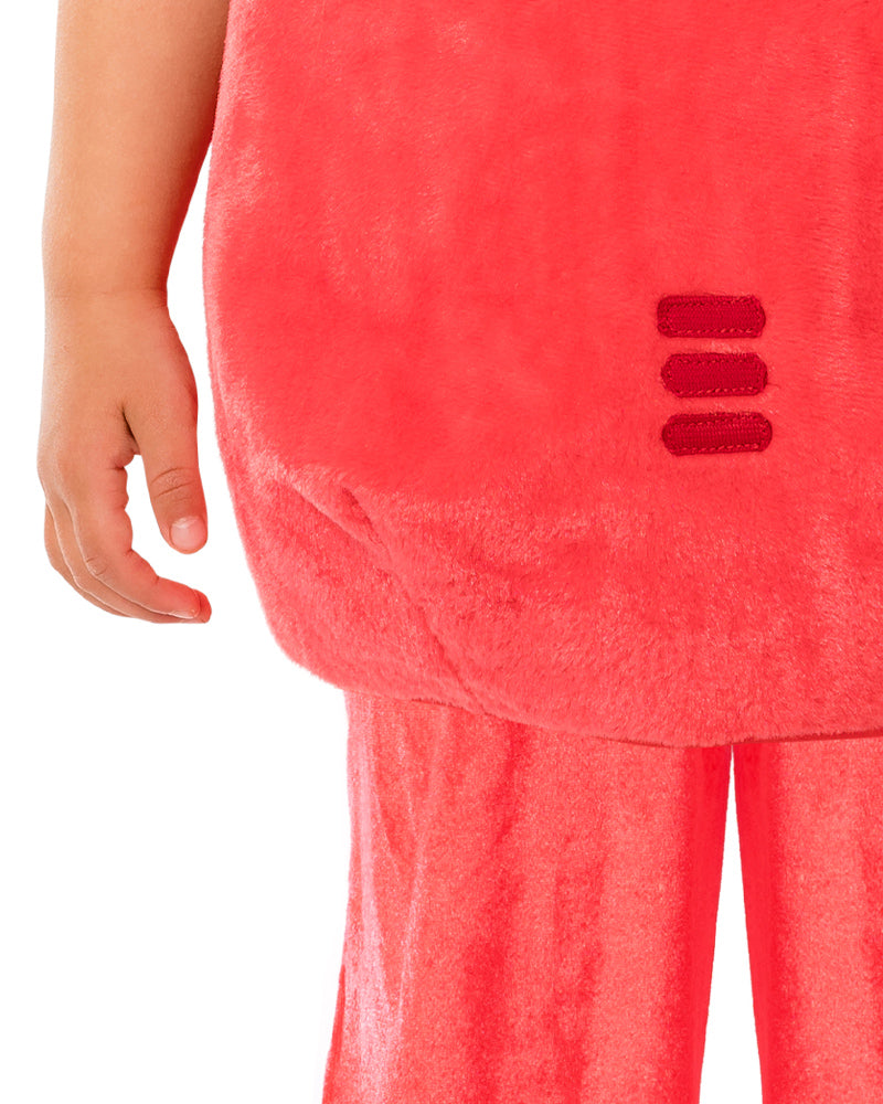 ODDBODS FUSE RED MONSTER COSTUME, CHILD - Side