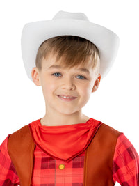 DINO RANCH JON COSTUME, CHILD - Back