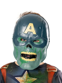 CAPTAIN AMERICA WHAT IF?  ZOMBIE DELUXE COSTUME, CHILD - Side