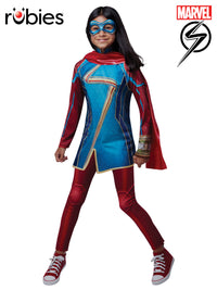 MS MARVEL CLASSIC COSTUME, CHILD - Back