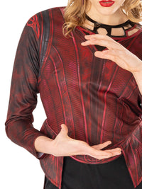 SCARLET WITCH - DR STRANGE 2 MOVIE COSTUME, ADULT - Side