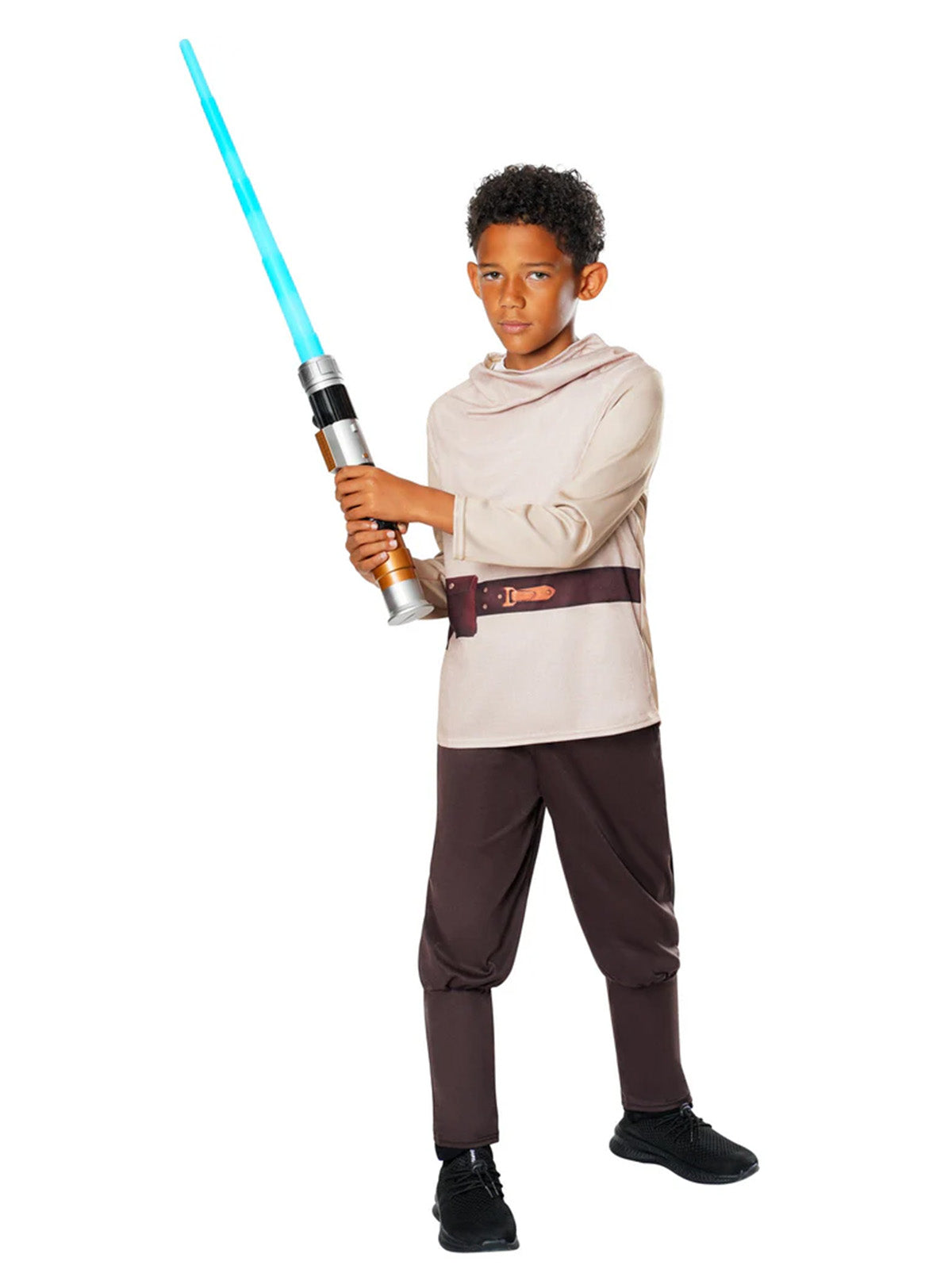 OBI WAN KENOBI COSTUME &amp; LIGHTSABER, CHILD