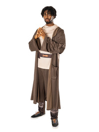 OBI WAN KENOBI COSTUME, ADULT - Back