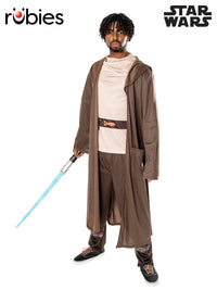 OBI WAN KENOBI COSTUME, ADULT - Front