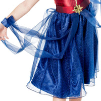 CAPTAIN MARVEL THE MARVELS DRESS, CHILD - 7-8 YRS - Side