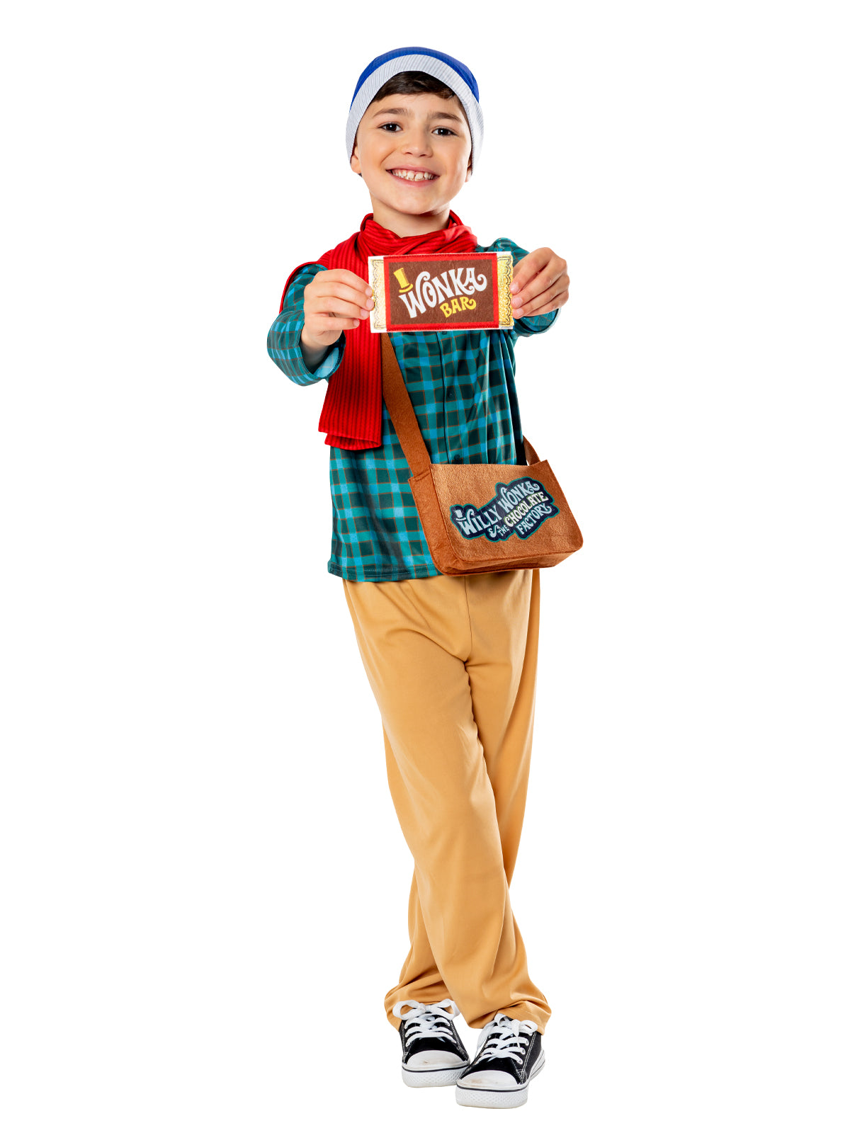 CHARLIE BUCKET DELUXE COSTUME, CHILD - Back