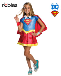 SUPERGIRL DC SUPERHERO GIRLS DELUXE, CHILD - Front